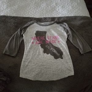 Vintage 3/4 sleeve shirt